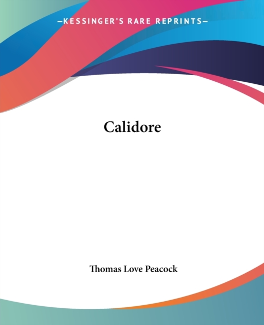 Calidore, Paperback Book