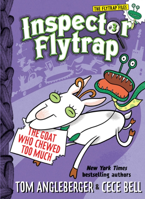 Inspector Flytrap in the Goat Who Chewed Too Much, Hardback Book