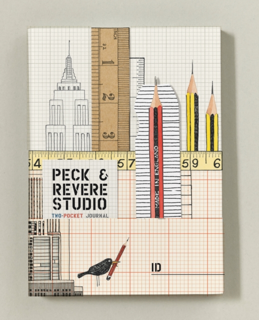 Peck & Revere Studio Two-Pocket Journal, Notebook / blank book Book