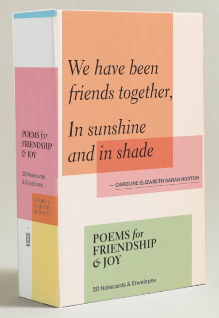 Poems for Friendship & Joy (Notecards) : 20 Notecards & Envelopes, Cards Book