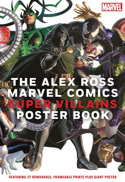 The Alex Ross Marvel Comics Super Villains Poster Book, Other printed item Book