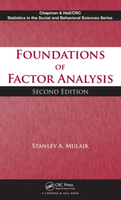 Foundations of Factor Analysis, Hardback Book