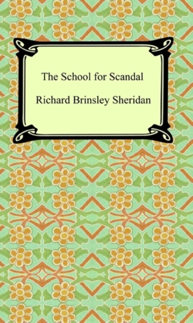 The School for Scandal, EPUB eBook