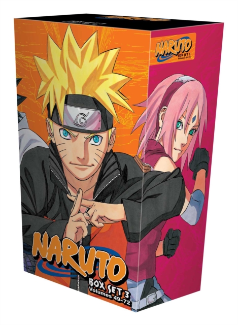 Naruto Box Set 3 : Volumes 49-72 with Premium, Paperback / softback Book