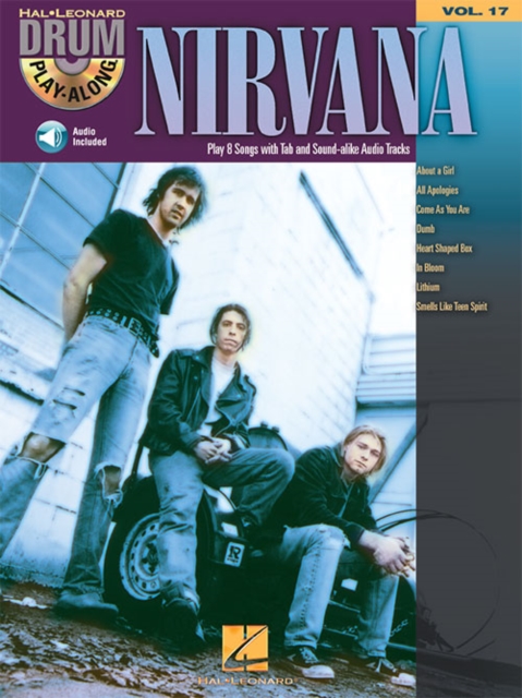 Nirvana : Drum Play-Along Volume 17, Book Book