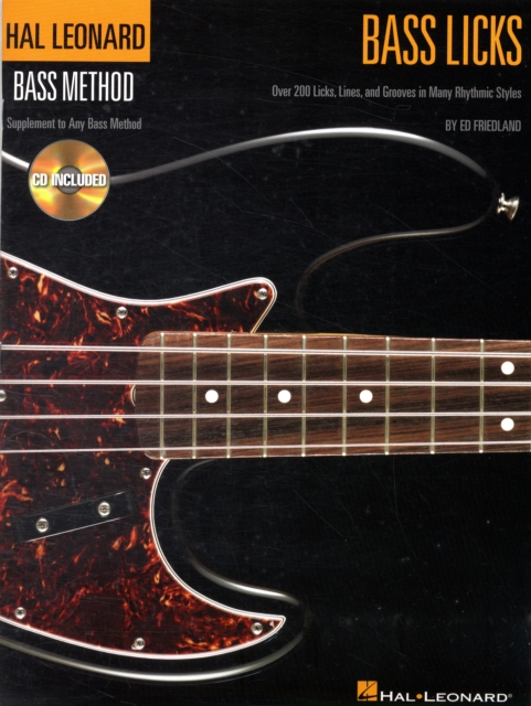 Hal Leonard Bass Method - Bass Licks, Book Book