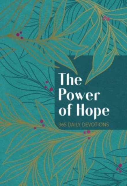 The Power of Hope : 365 Daily Devotions, Leather / fine binding Book
