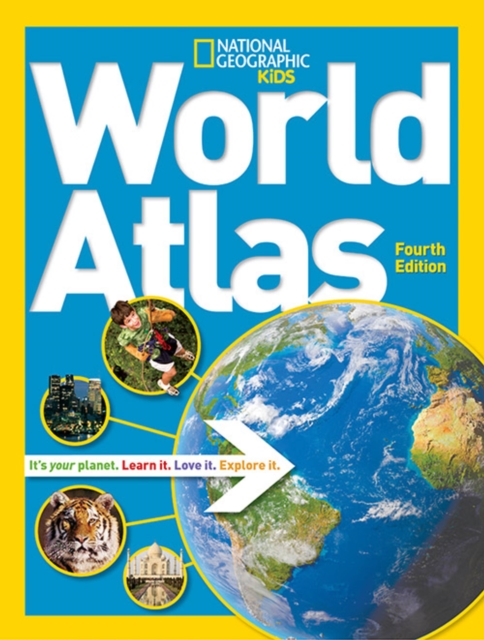 National Geographic Kids World Atlas, Hardback Book