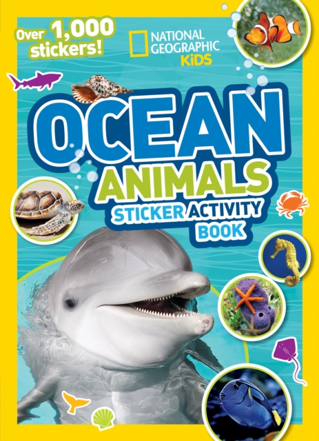 Ocean Animals Sticker Activity Book : Over 1,000 Stickers!, Paperback / softback Book