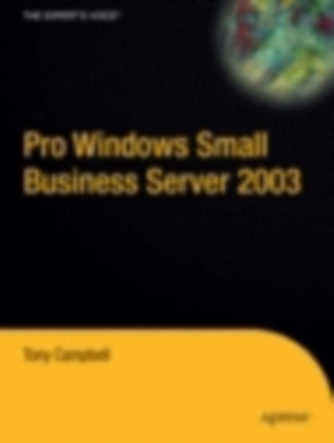 Pro Windows Small Business Server 2003, PDF eBook
