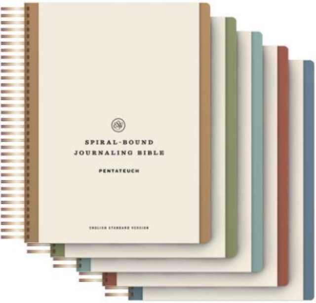 ESV Spiral-Bound Journaling Bible, Five-Volume Set, Hardback Book