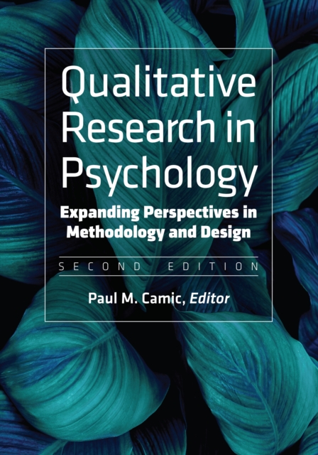 Qualitative Research in Psychology : Expanding Perspectives in Methodology and Design, Paperback / softback Book