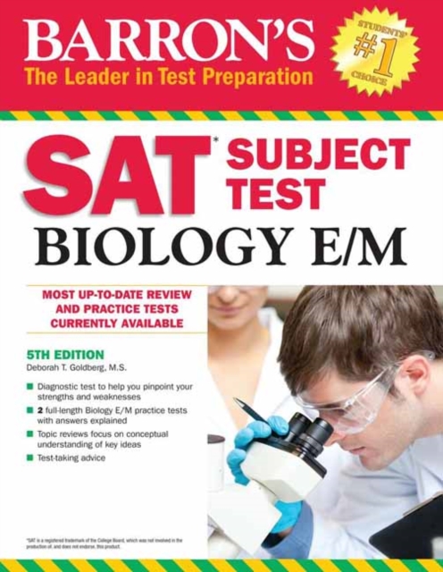 Sat Subject Test Biology, Paperback Book