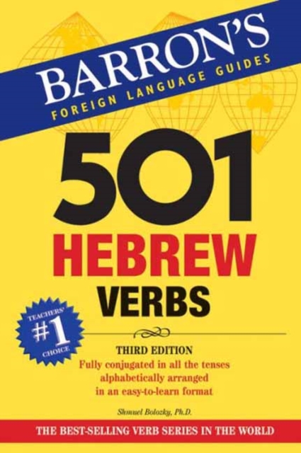 501 Hebrew Verbs, Paperback / softback Book