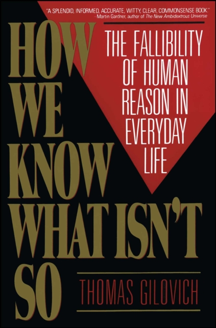 How We Know What Isn'T So, EPUB eBook