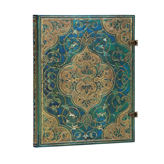 Turquoise Chronicles Ultra Lined Hardcover Journal, Hardback Book
