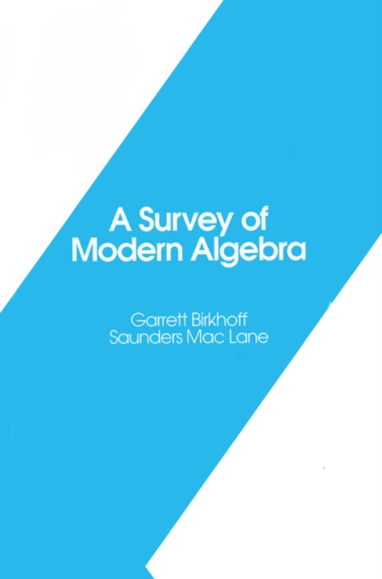 A Survey of Modern Algebra, PDF eBook