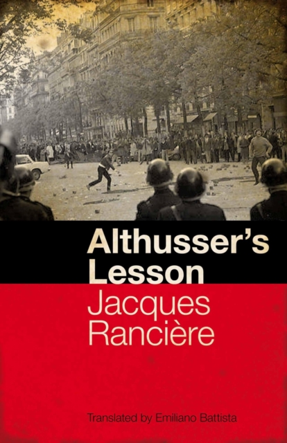 Althusser's Lesson, Hardback Book