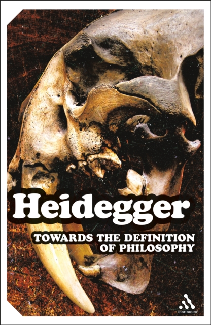 Towards the Definition of Philosophy, PDF eBook
