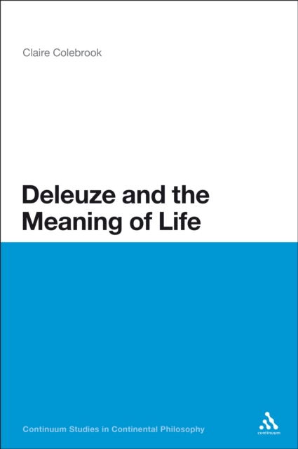 Deleuze and the Meaning of Life, EPUB eBook