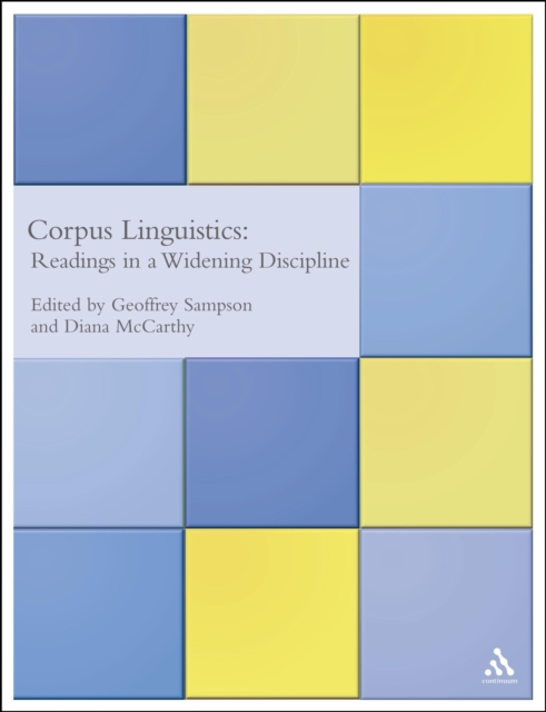 Corpus Linguistics : Readings in a Widening Discipline, PDF eBook