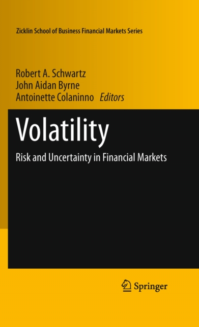 Volatility : Risk and Uncertainty in Financial Markets, PDF eBook