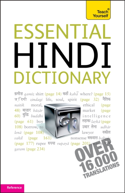Essential Hindi Dictionary: Teach Yourself, Paperback / softback Book