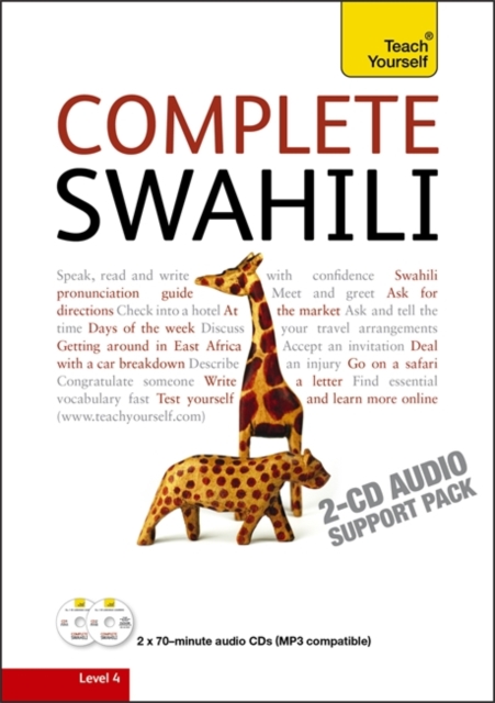 Complete Swahili Beginner to Intermediate Course : (Audio Support Only) Learn to Read, Write, Speak and Understand a New Language with Teach Yourself Audio Support, CD-Audio Book