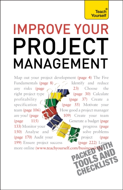 Improve Your Project Management: Teach Yourself, EPUB eBook