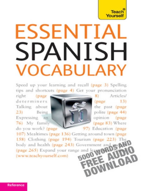 Essential Spanish Vocabulary: Teach Yourself, EPUB eBook