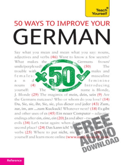50 Ways to Improve your German: Teach Yourself, EPUB eBook