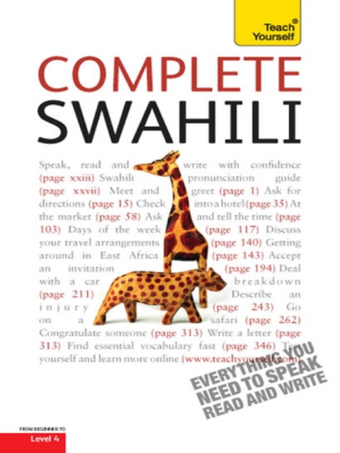 Complete Swahili Beginner to Intermediate Course : Learn to Read, Write, Speak and Understand a New Language with Teach Yourself, EPUB eBook