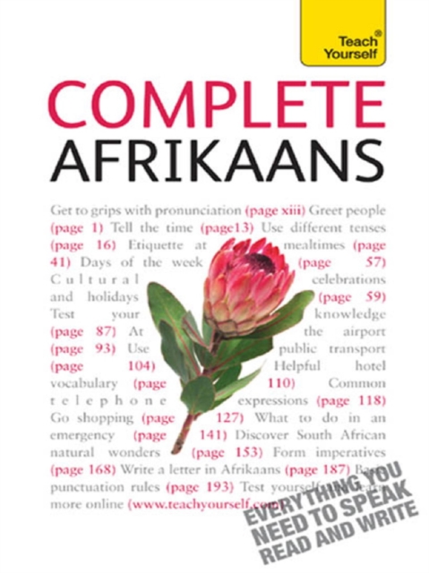 Complete Afrikaans Beginner to Intermediate Book and Audio Course : Learn to read, write, speak and understand a new language with Teach Yourself, EPUB eBook