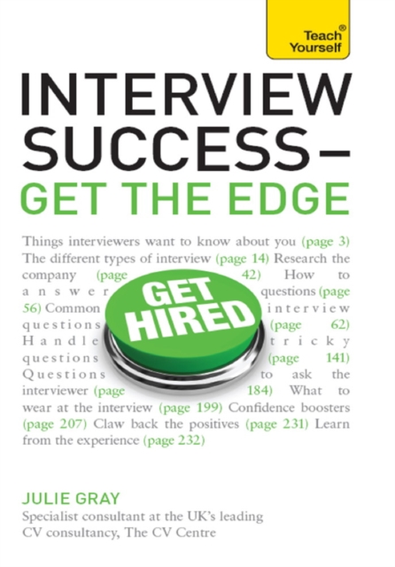 Interview Success - Get the Edge: Teach Yourself, EPUB eBook