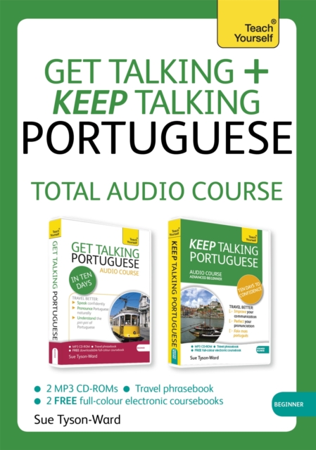 Get Talking and Keep Talking Portuguese Total Audio Course : (Audio pack) The essential short course for speaking and understanding with confidence, CD-Audio Book