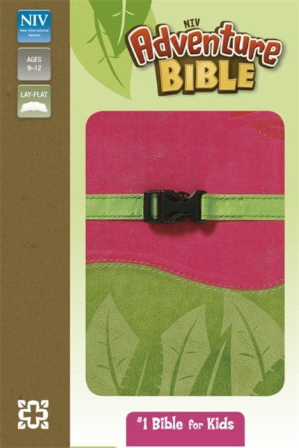 NIV Adventure Pink and Green Soft-Tone Bible, Hardback Book