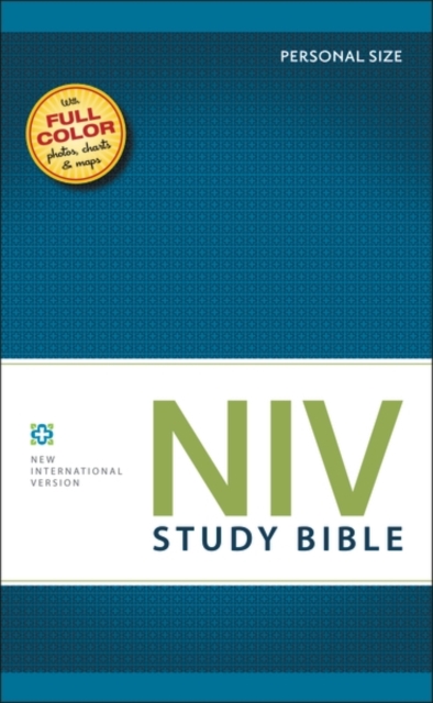 NIV Study Bible, Personal Size, Hardback Book