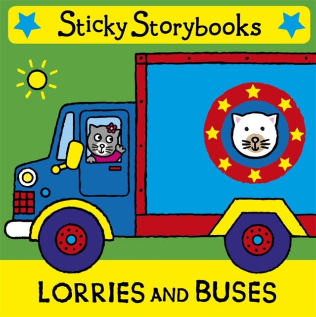 Sticky storybooks: Lorries and Buses : Cloth Book with Strap, Rag book Book
