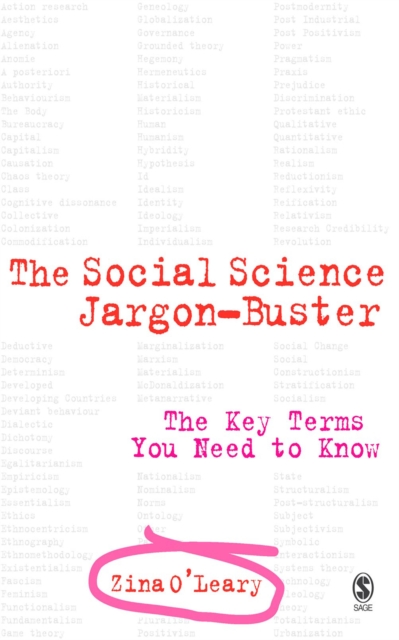 The Social Science Jargon Buster : The Key Terms You Need to Know, EPUB eBook