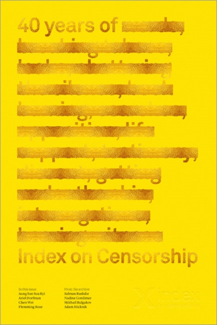 40 Years of Index on Censorship V41 N1, Paperback / softback Book