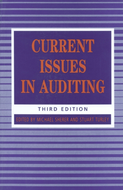 Current Issues in Auditing : SAGE Publications, PDF eBook