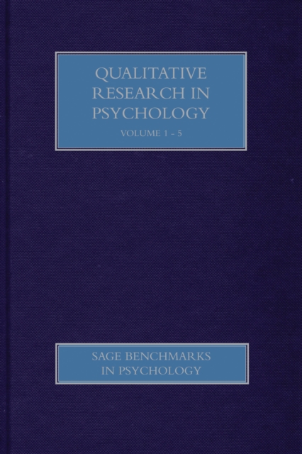 Qualitative Research in Psychology, Multiple-component retail product Book