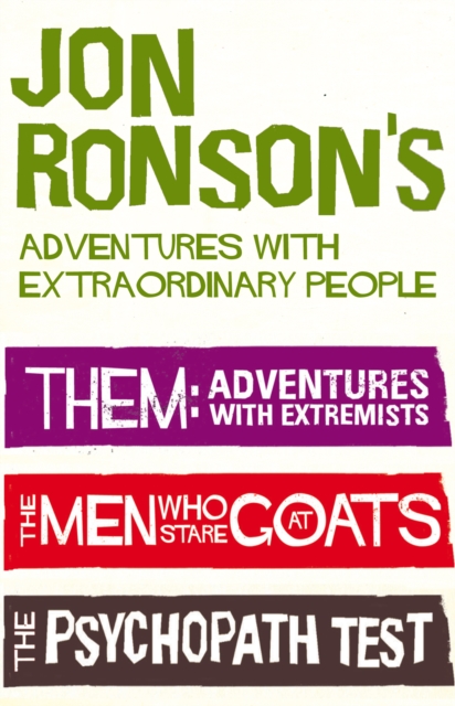 Jon Ronson's Adventures With Extraordinary People, EPUB eBook