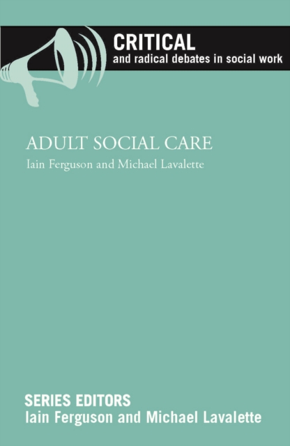 Adult social care, EPUB eBook
