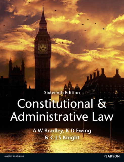 Constitutional and Administrative Law, Paperback / softback Book