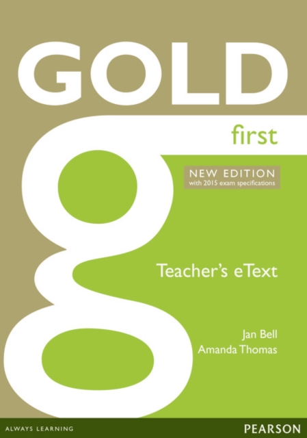 Gold First New Edition eText Teacher CD-ROM, CD-ROM Book