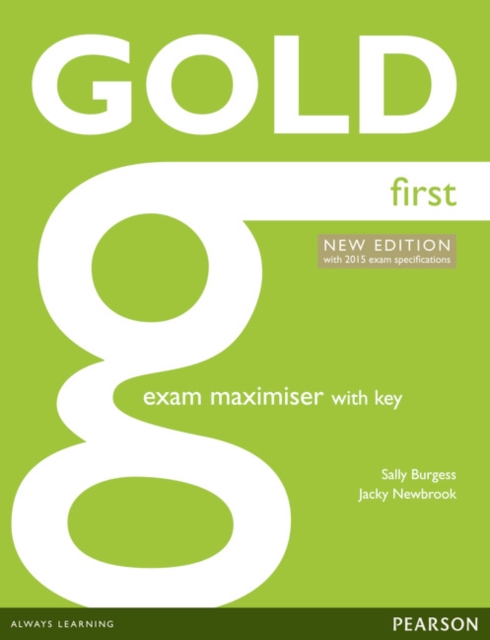 Gold First New Edition Maximiser with Key, Paperback / softback Book