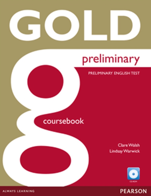 Gold Preliminary Coursebook for CD-ROM Pack, Mixed media product Book
