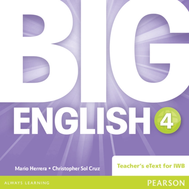 Big English 4 Teacher's eText CD-Rom, CD-ROM Book