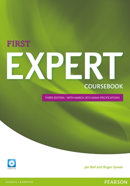 Expert First 3rd Edition Coursebook with CD Pack, Multiple-component retail product Book